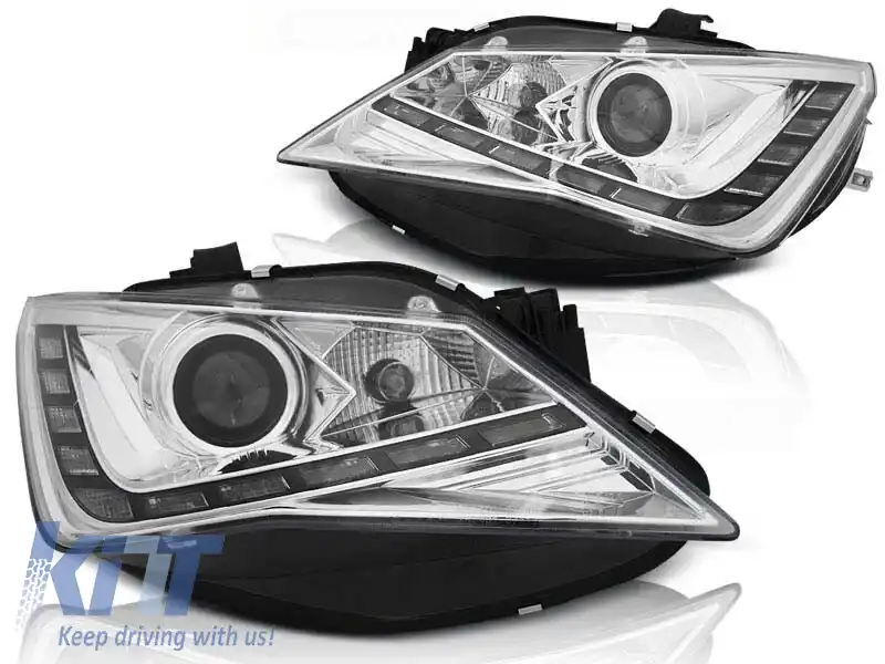 Set de faruri tuning potrivit pentru SEAT IBIZA 6J după 2012, stânga și dreapta