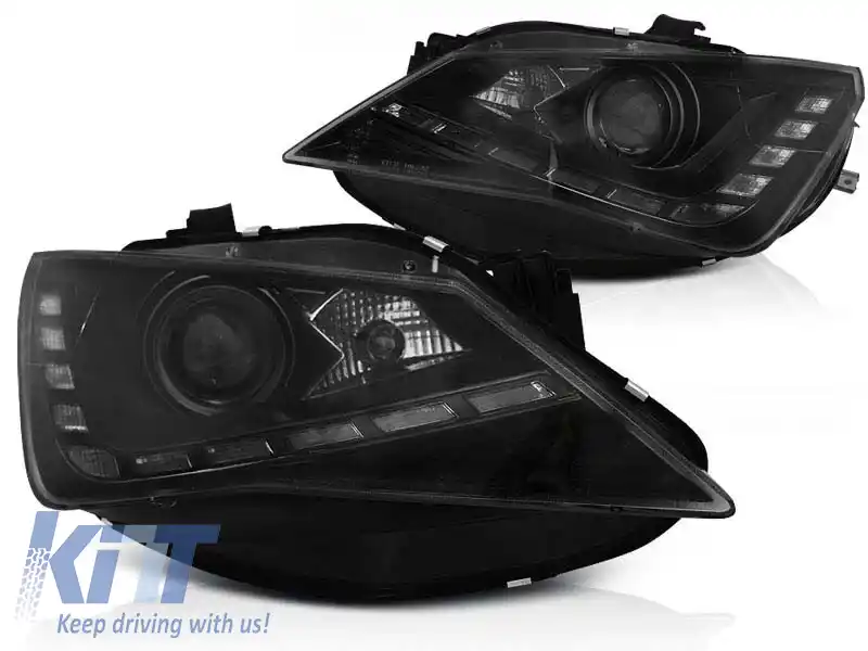 Set de faruri tuning potrivit pentru SEAT IBIZA 6J după 2012, stânga și dreapta