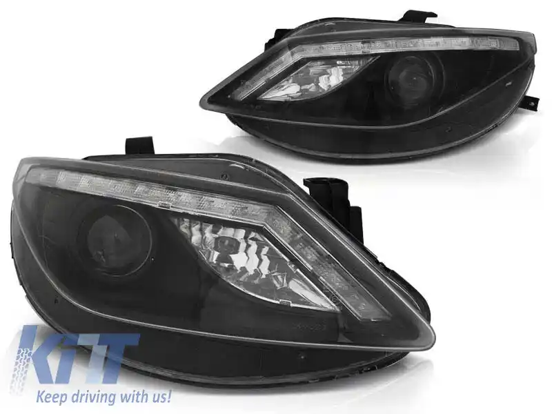 Set de faruri tuning potrivit pentru SEAT IBIZA 6J 06.2008-2012, stânga și dreapta