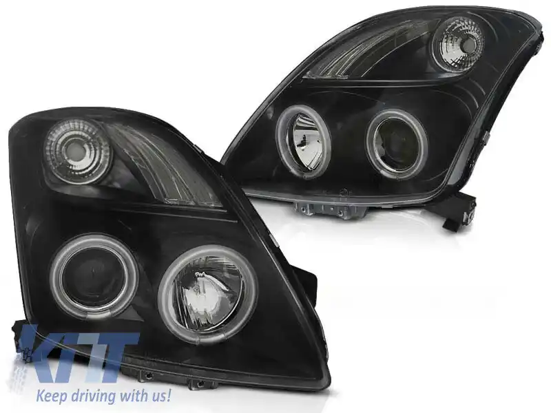 Set de faruri tuning potrivit pentru SUZUKI SWIFT 05.2005-2010, stânga și dreapta
