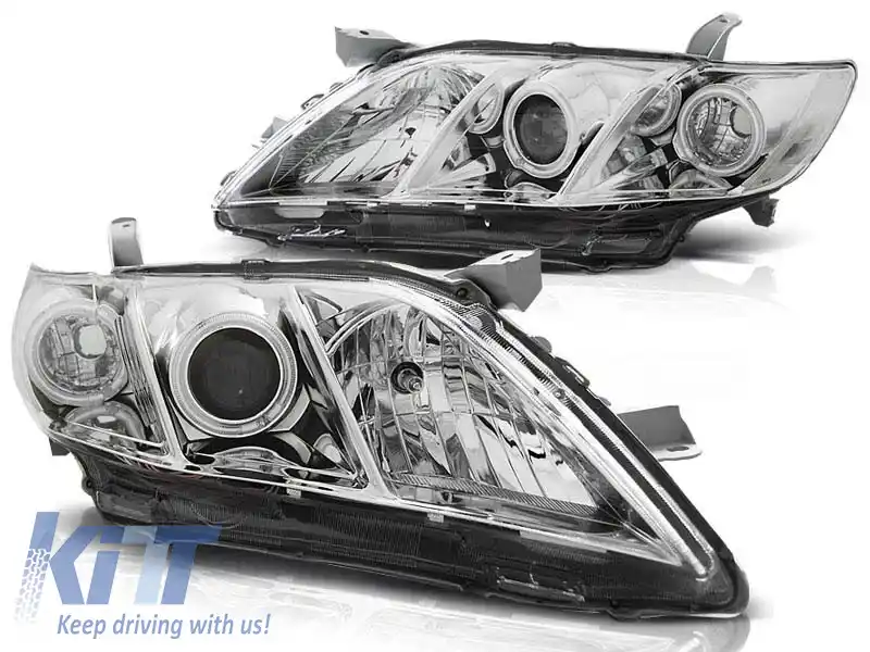 Set de faruri tuning potrivit pentru TOYOTA CAMRY 6 XV40 2006-2009, stânga și dreapta