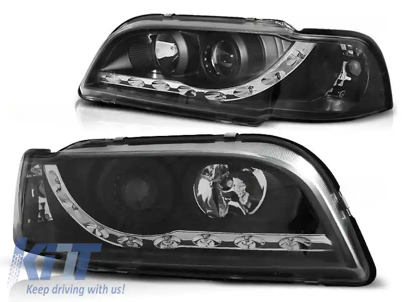 Set de faruri tuning potrivit pentru VOLVO S40/V40 02.1996-04.2000, stânga și dreapta