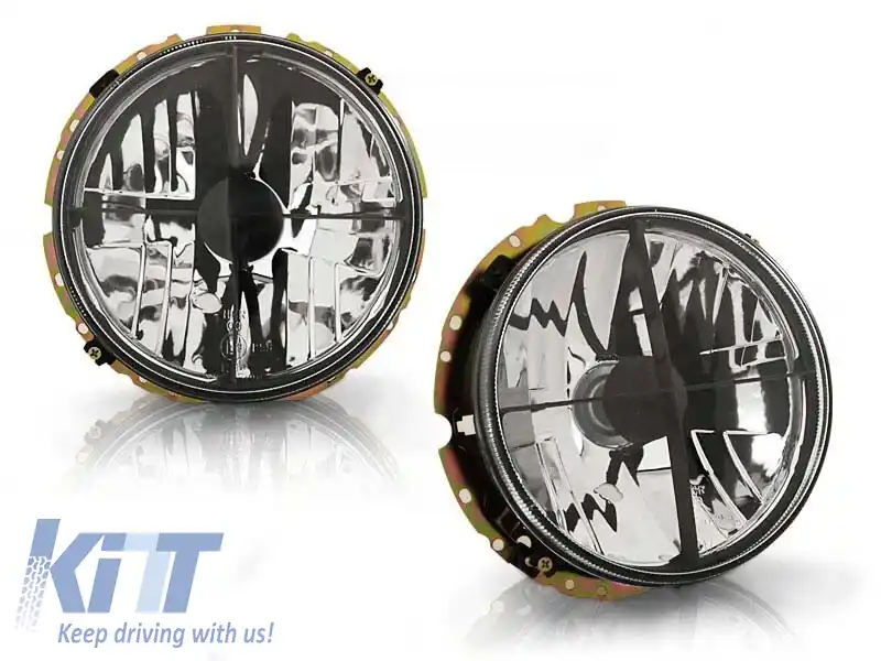 Set de faruri tuning potrivit pentru VW GOLF 1 05.1974-07.1983, interioare, stânga și dreapta