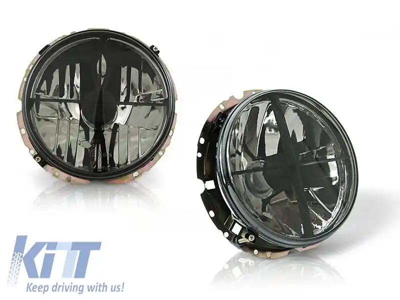 Set de faruri tuning potrivit pentru VW GOLF 1 05.1974-07.1983, interioare, stânga și dreapta