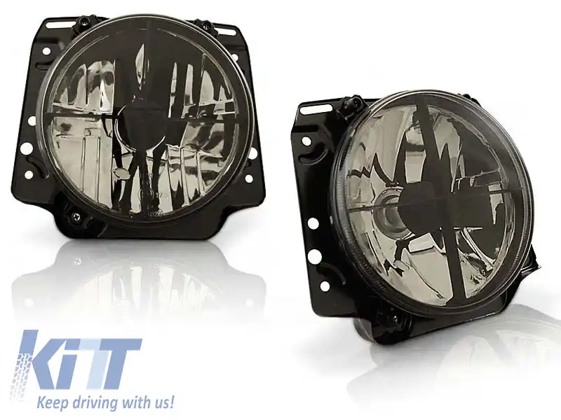 Set de faruri tuning potrivit pentru VW Golf 2 08.1983-08.1991 Externe, stânga și dreapta