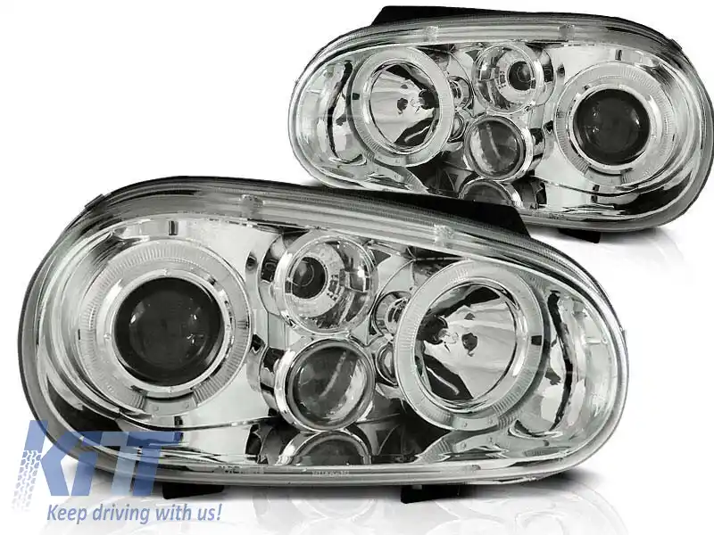 Set de faruri tuning potrivit pentru VW GOLF 4 09.1997-09.2003, stânga și dreapta