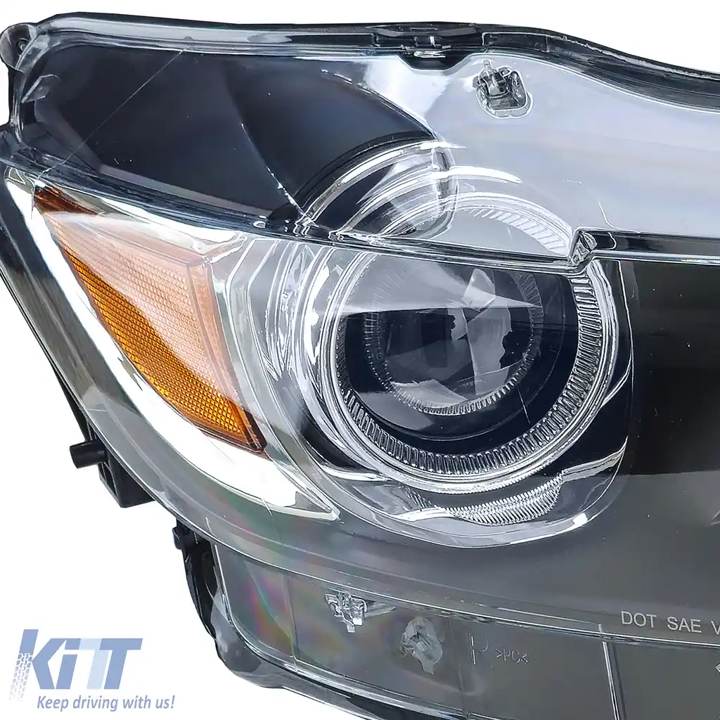 Set de faruri Xenon cu aprobat EU, potrivit pentru Ford Mustang 6 Coupe Convertible 14-17-image-6208497