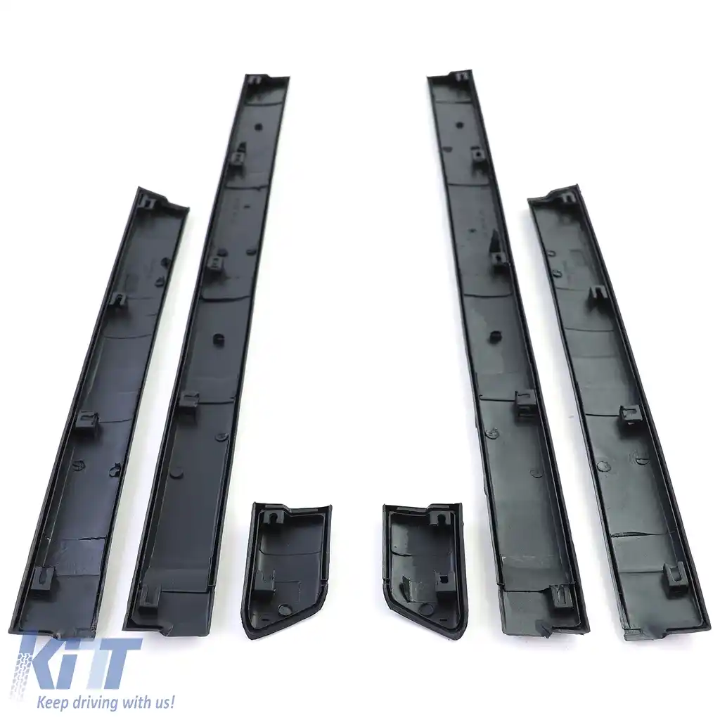 Set de garnituri de ușă late 6 piese, potrivit pentru VW Golf 2 87-92 4 uși-image-6201827