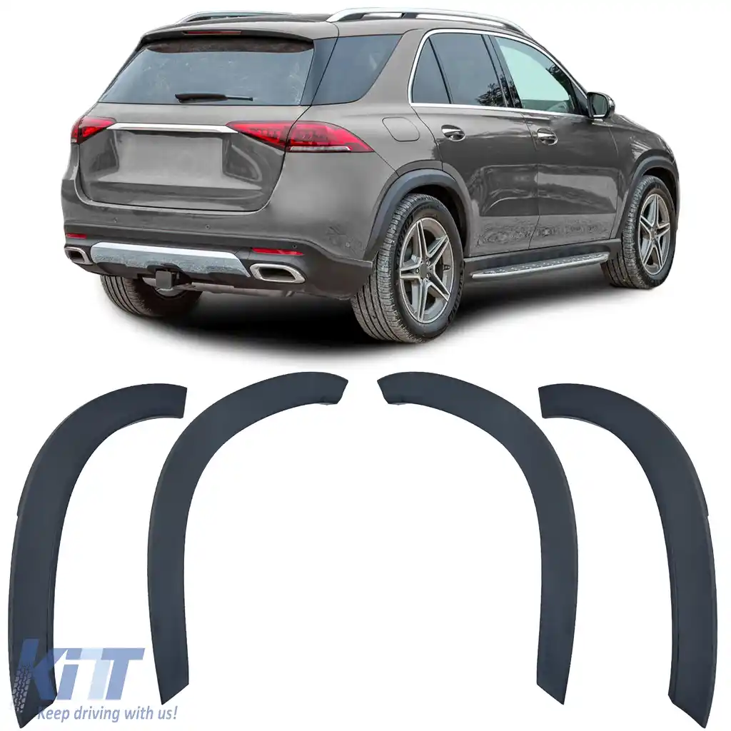 Set de garnituri pentru arcurile roților față + spate, potrivit pentru Mercedes GLE SUV V167 18-23