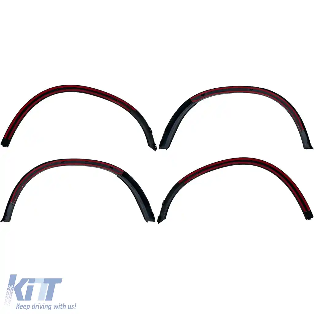 Set de garnituri pentru arcurile roților față + spate, potrivit pentru Mercedes GLC X253 C253 + GLC43-image-6329056