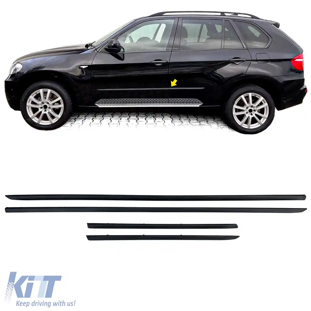 Set de garnituri pentru uși, 4 piese, potrivit pentru BMW X5 E70