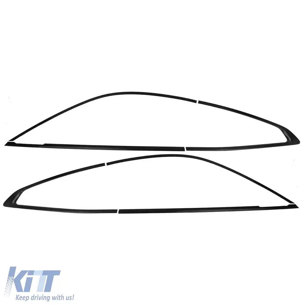 Set de garnituri Shadow Line Gloss Black potrivit pentru BMW G22 Coupe Seria 4-image-6206892