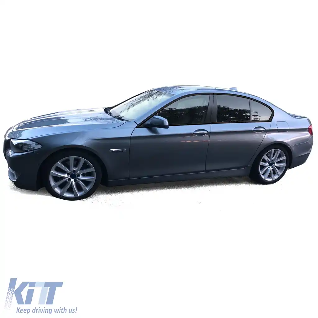 Set de garnituri Shadow Line lucios negru potrivit pentru sedanul BMW Seria 5 F10 10-17-image-6205991