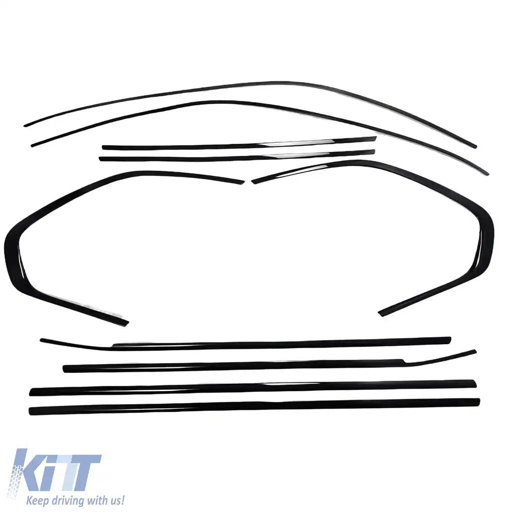 Set de garnituri Shadow Line negru potrivit pentru BMW X5 F15 13-18-image-6210762
