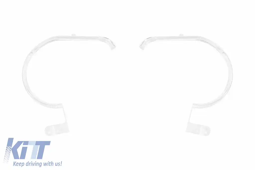 Set de ghiduri de lumină pentru arcul interior potrivit pentru BMW X1 E84 2009-2013 pentru modelul cu faruri xenon, stânga și dreapta