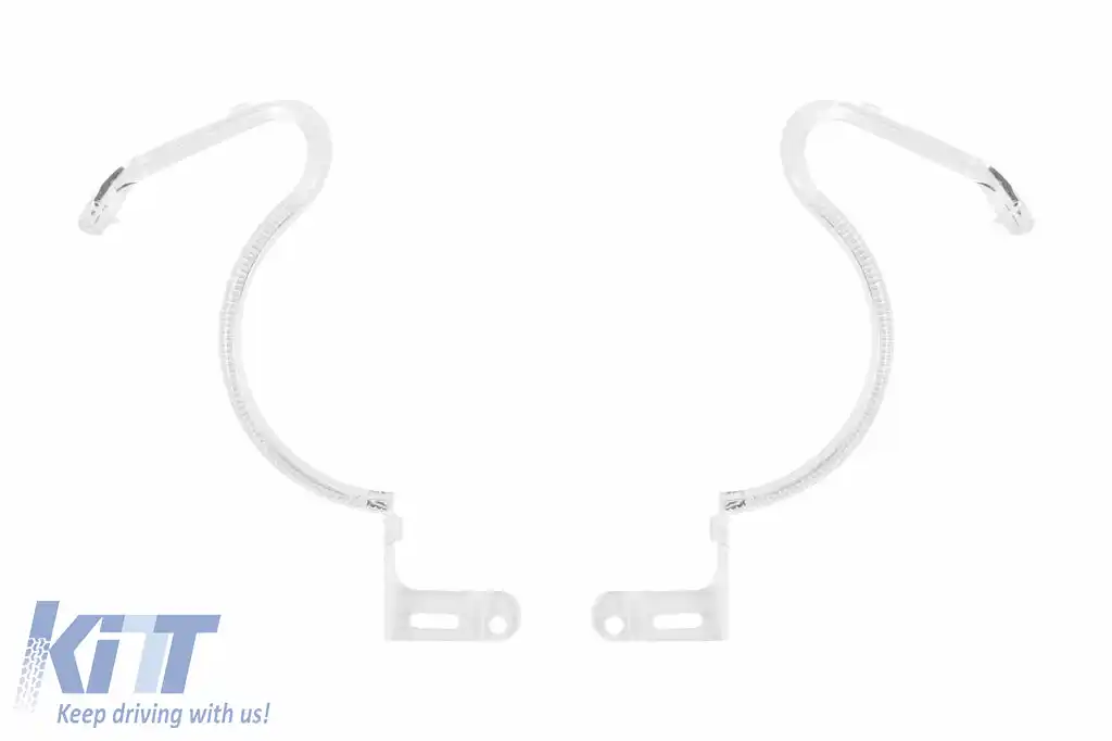 Set de ghiduri de lumină potrivit pentru arcul exterior al BMW X1 E84 2009-2013 pentru modelul cu faruri xenon, stânga și dreapta