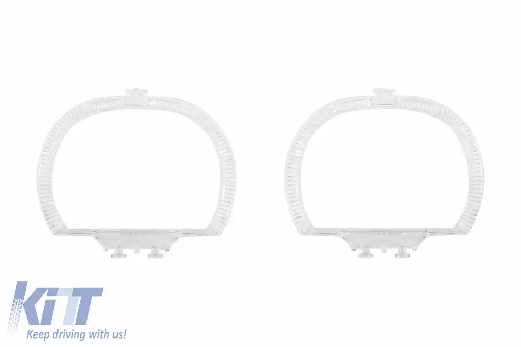 Set de ghiduri de lumină potrivit pentru inel mic pe BMW Seria 1 F20 2010-2019 pentru modelul cu xenon din fabrică, stânga și dreapta