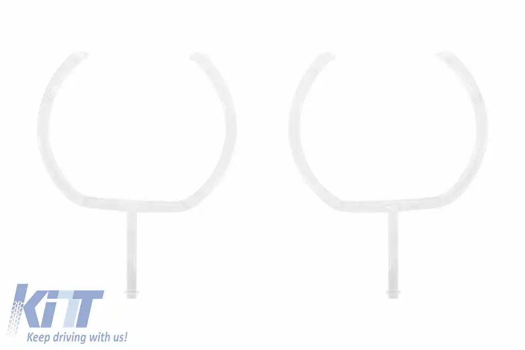 Set de ghiduri de lumină potrivit pentru inel mare pe BMW Seria 4 F32 2013-2016, stânga și dreapta