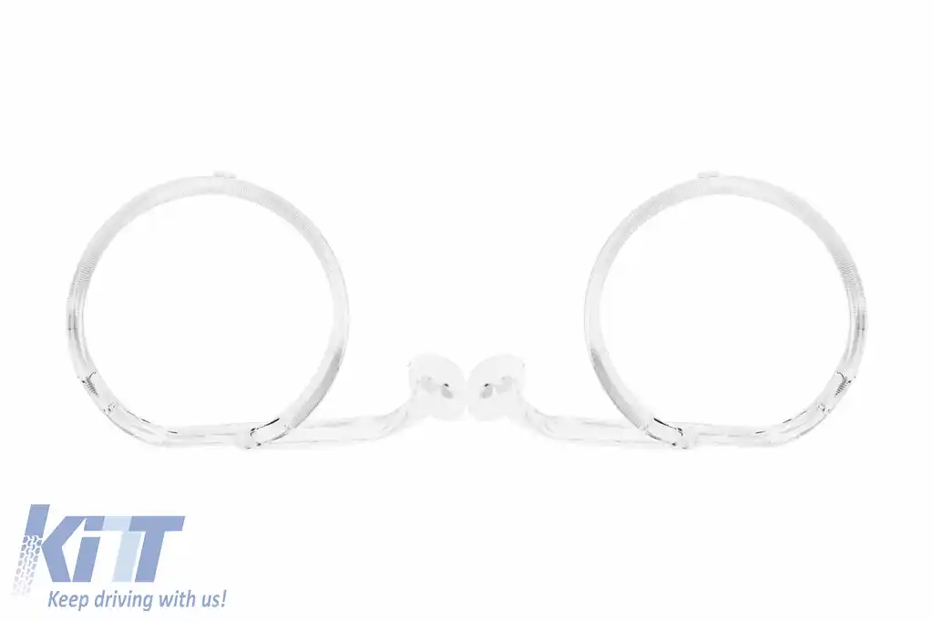 Set de ghiduri de lumină potrivit pentru inel mare pe BMW Seria 7 F01, F02 2008-2012, stânga și dreapta