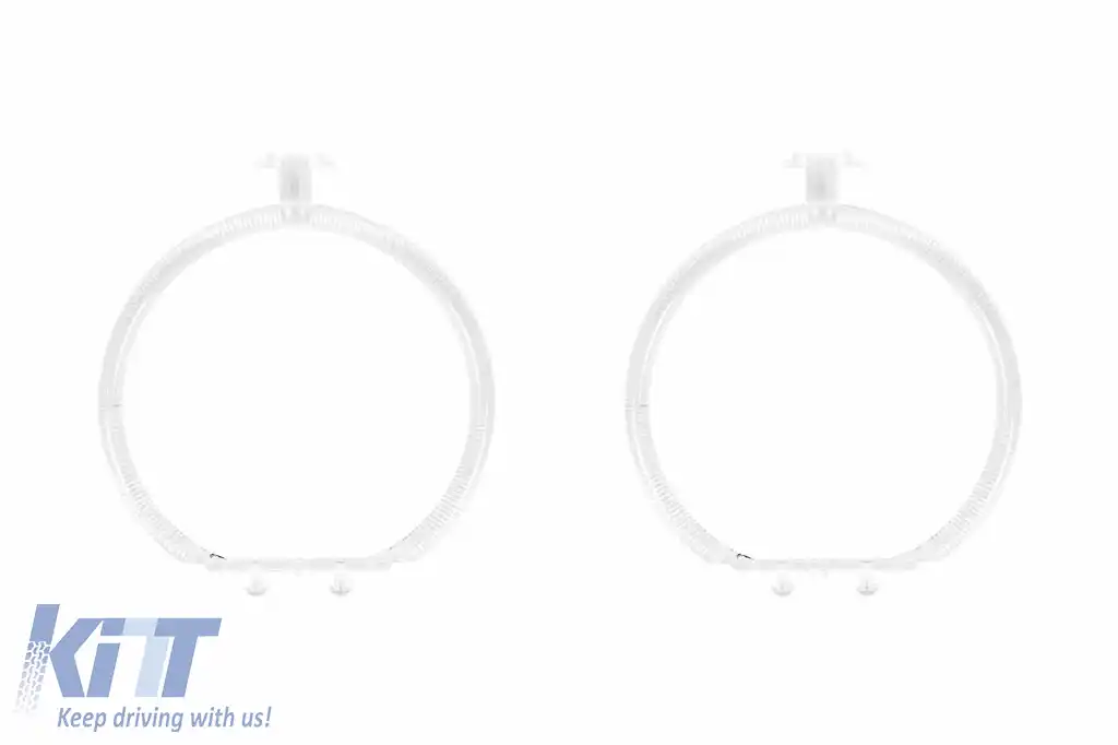 Set de ghiduri de lumină potrivit pentru inel mare pe BMW Seria 7 F01, F02 2013-2015, stânga și dreapta
