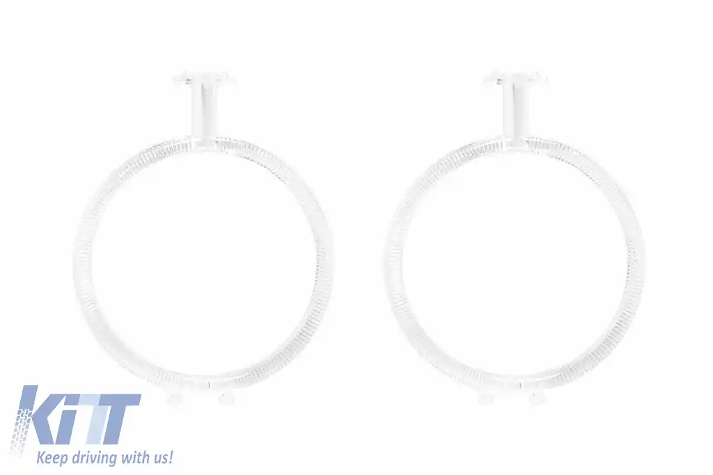 Set de ghiduri de lumină potrivit pentru inel mic pe BMW Seria 7 F01, F02 2013-2015, stânga și dreapta