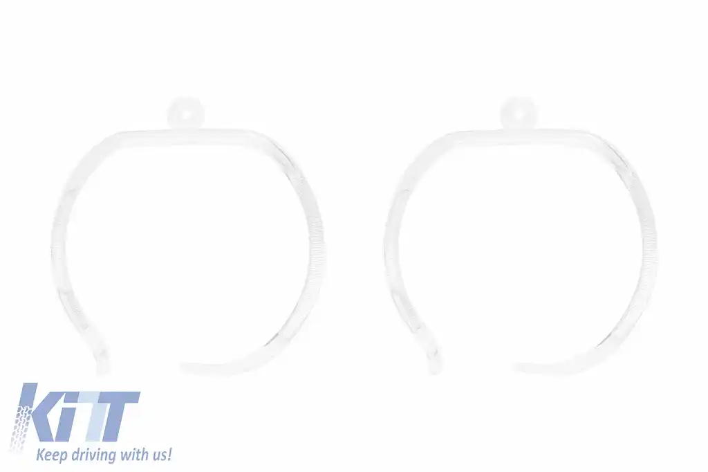 Set de ghiduri de lumină potrivit pentru inel mare pe BMW X3 F25 LCI 2015-2017, stânga și dreapta