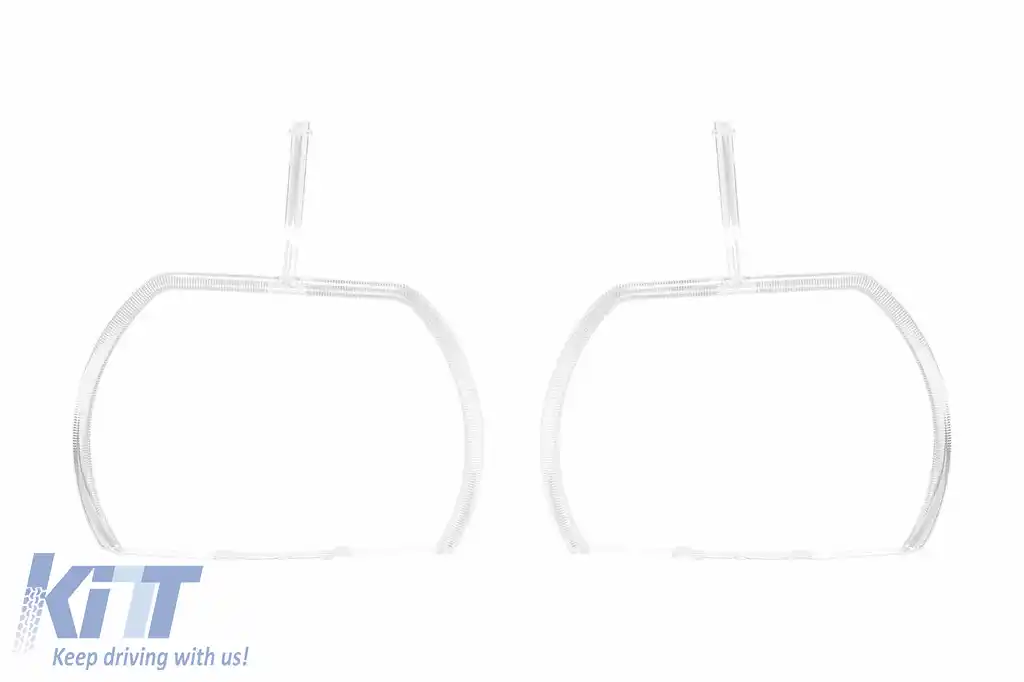 Set de ghiduri de lumină potrivit pentru inel mare pe BMW X5 F15 2013-2018 pentru modelul cu faruri xenon, stânga și dreapta