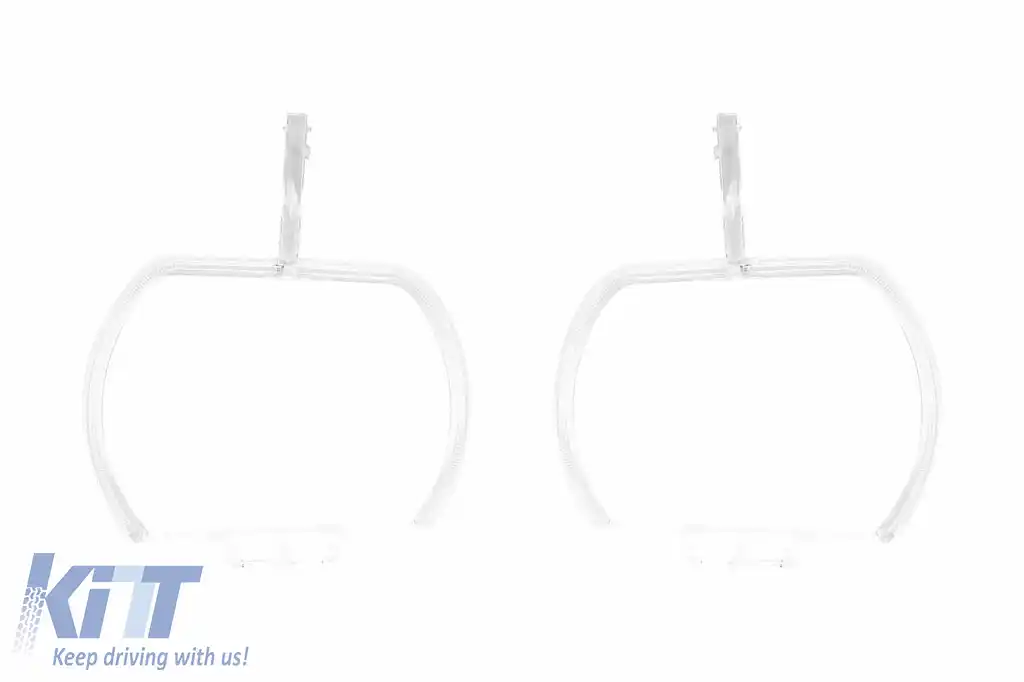 Set de ghiduri de lumină potrivit pentru inel mic pe BMW X5 F15 2013-2018 pentru modelul cu faruri xenon, stânga și dreapta