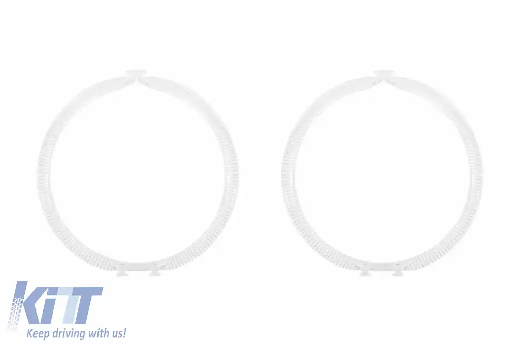 Set de ghiduri de lumină potrivit pentru inel mic pe BMW Seria 5 GT F07 2009-2013, stânga și dreapta