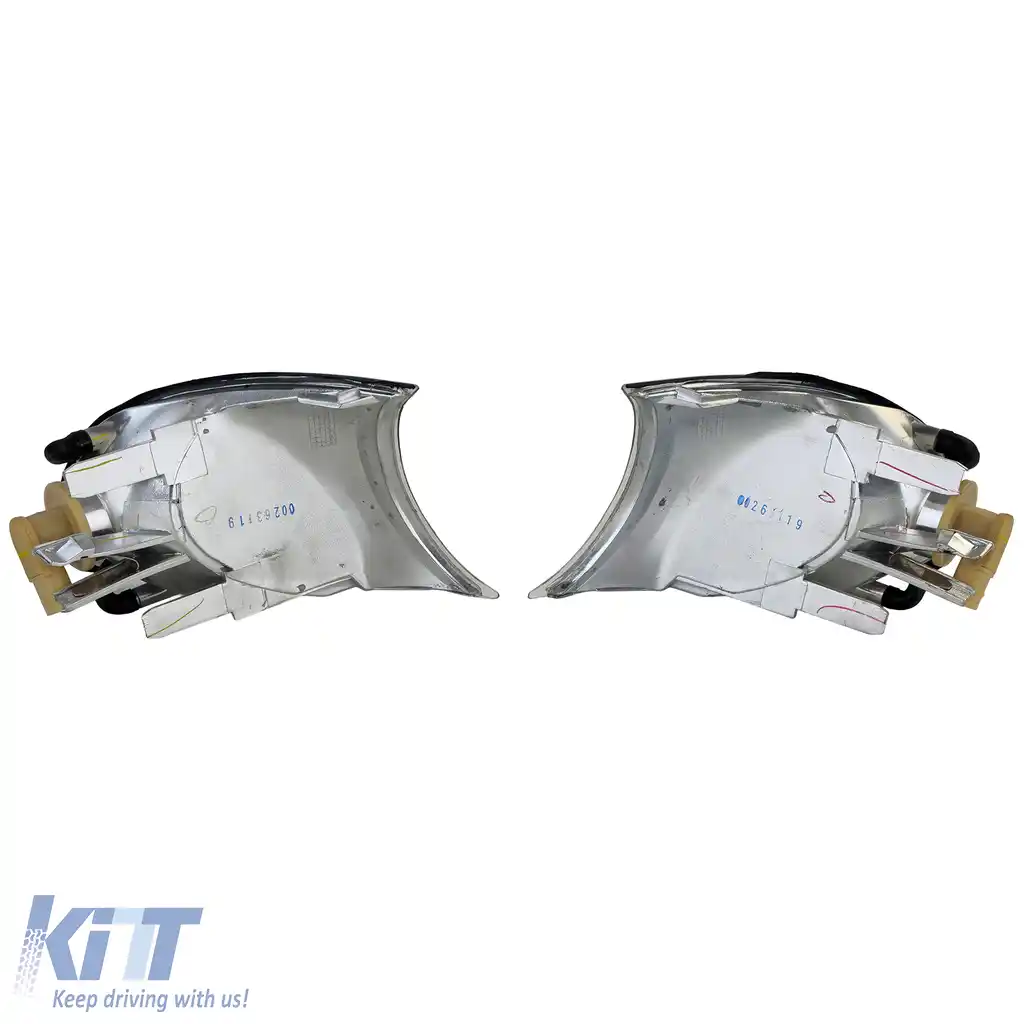 Set de indicatoare din sticlă clară albă potrivit pentru BMW Seria 3 E46 Coupe Cabriolet 1999-2001-image-6201167