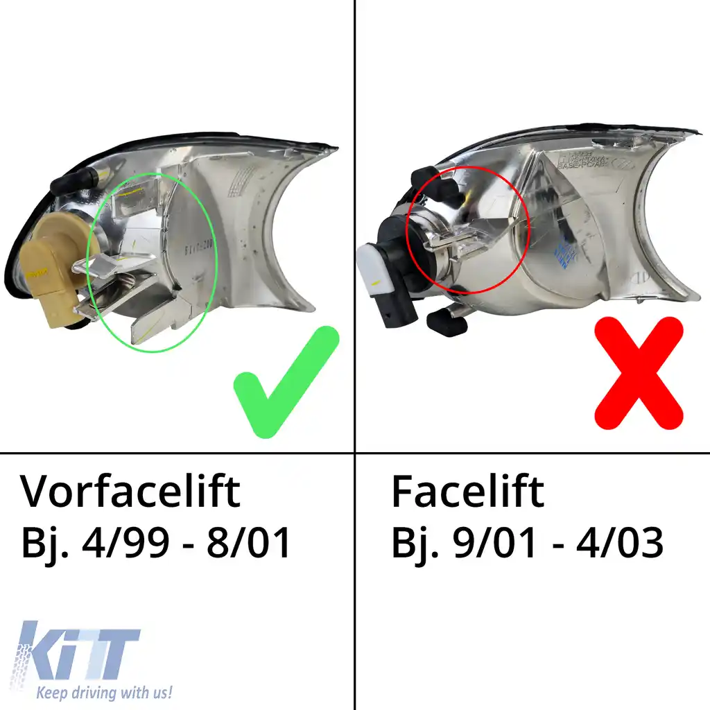 Set de indicatoare din sticlă clară albă potrivit pentru BMW Seria 3 E46 Coupe Cabriolet 1999-2001-image-6201168
