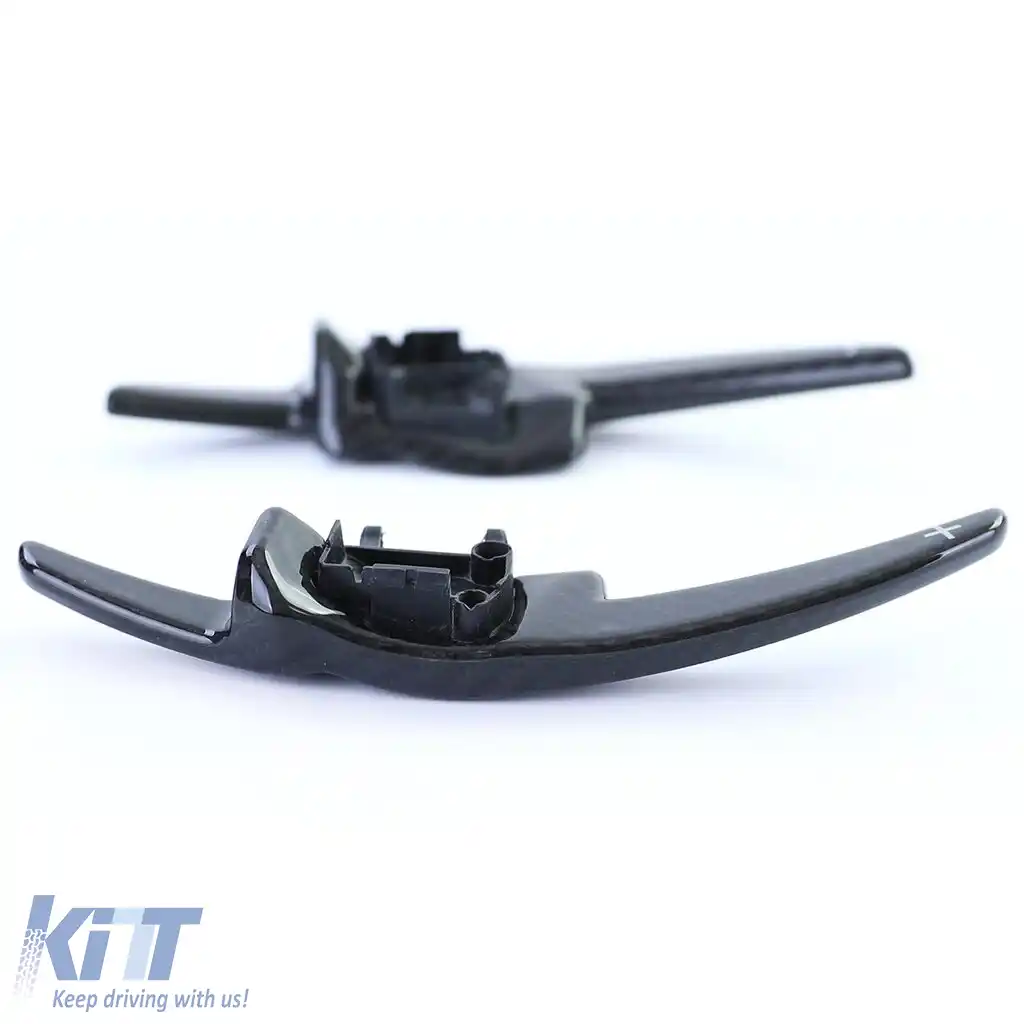 Set de înlocuire a paletelor de schimbare din carbon real pentru VW Golf 6 08-12-image-6198890