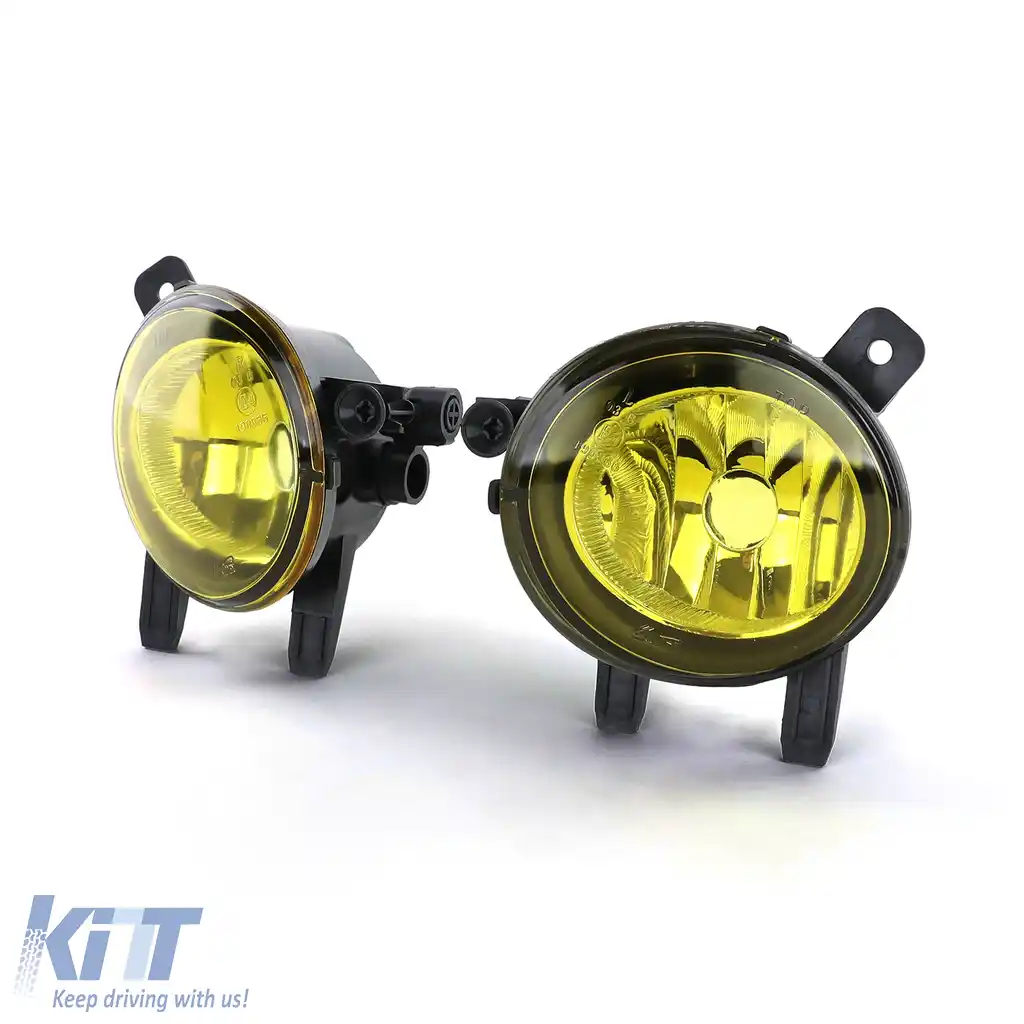 Set de lumini de ceață galbene potrivit pentru BMW Seria 2 F22 / F23 / F45 / F46 din anul 2013-image-6199051