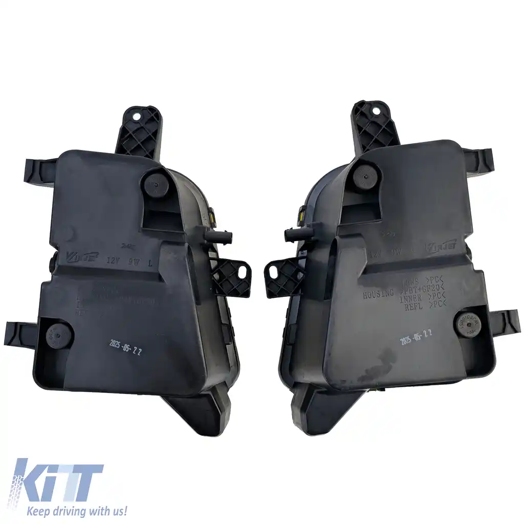 Set de lumini de ceață LED galbene, potrivit pentru VW Golf 7 GTI GTD 5G1 13-20-image-6208099