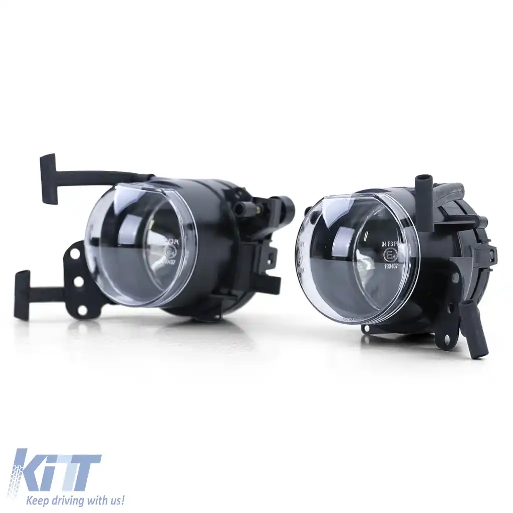 Set de lumini de ceață potrivit pentru BMW Seria 5 E60 E61 03-10 cu bara de protecție M-image-6276617