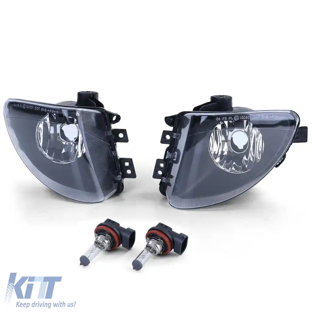 Set de lumini de ceață stânga dreapta potrivit pentru BMW Seria 5 F10 F11 10-13-image-6192394
