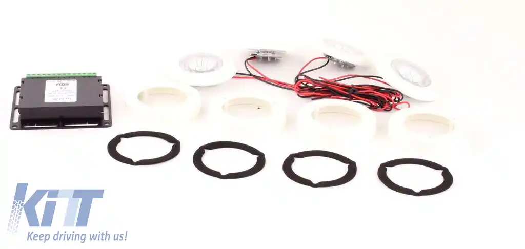 Set de lumini interioare Hella Celis pentru autocar SpotLED alb universal 9-32 multivolt-image-6206148