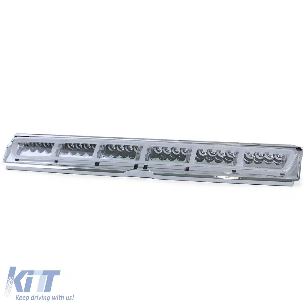 Set de lumini spate LED + 3rd brake light roșu transparent, potrivit pentru Mercedes SLK R170 96-04-image-6194295