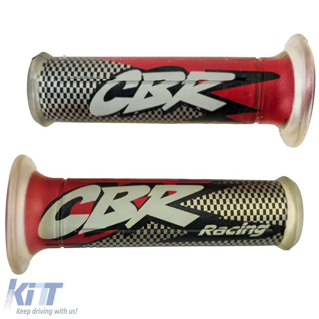 Set de manere pentru motocicletă, manere pentru ghidon CBR roșu, potrivit pentru Honda CBR 125 600 900 1000 1100