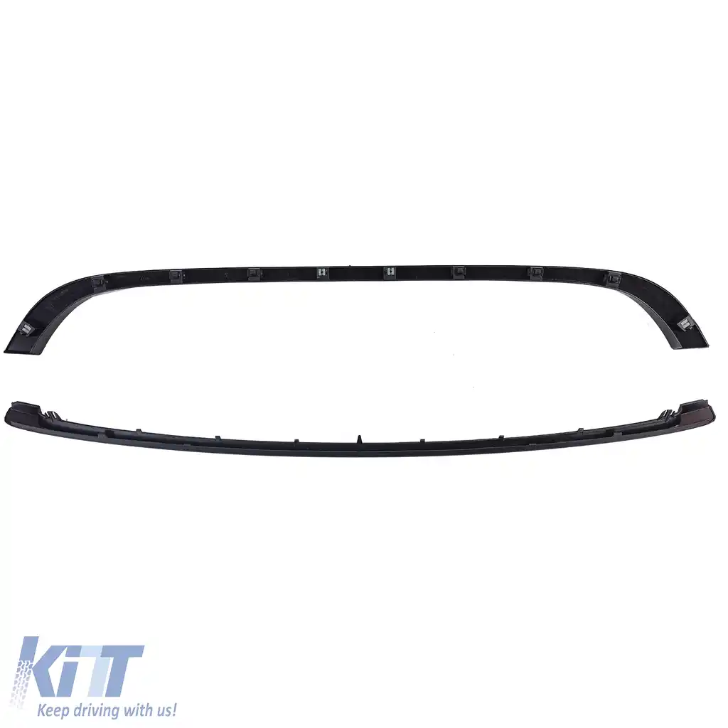 Set de ornament grilă negru mat potrivit pentru Mini One Cooper JCW R56 R57 R58 R59-image-6210105