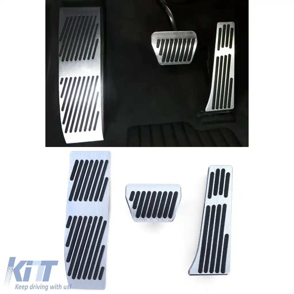 Set de pedale din aluminiu pentru performanță, potrivit pentru BMW Seria 3 E90 E91 E92 E93 Automată 04-13