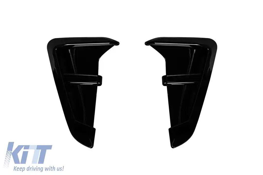 Set de praguri laterale potrivit pentru BMW X4M G02 2018-2022, lac negru