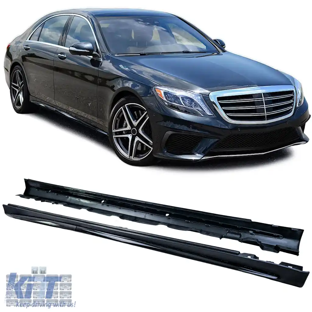 Set de praguri laterale versiune sport potrivit pentru Mercedes S-Class W222 2013-2017