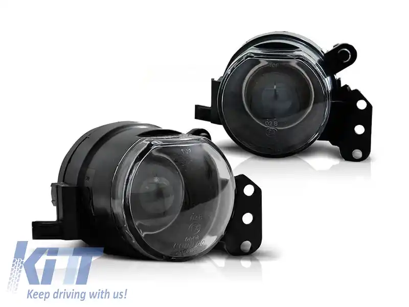 Set de proiectoare cu lentilă tip M technik/M3 potrivit pentru BMW Seria 3 E90/E91 2003-2010 negru, stânga + dreapta