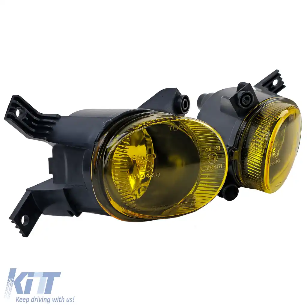 Set de proiectoare cu sticlă clară galbenă, potrivit pentru Audi A3 8P1 8P7 A4 B7 8E B6 8H-image-6197988