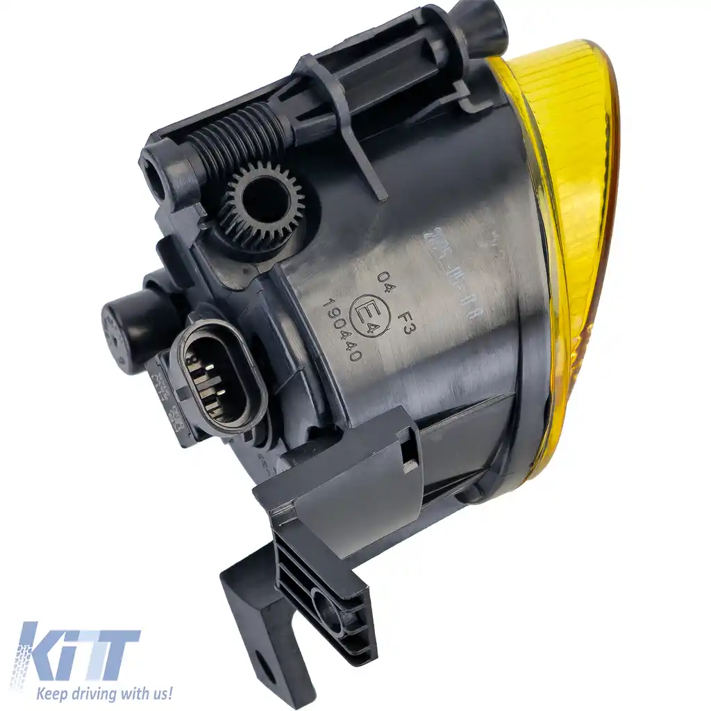 Set de proiectoare cu sticlă clară galbenă, potrivit pentru Audi A3 8P1 8P7 A4 B7 8E B6 8H-image-6197991