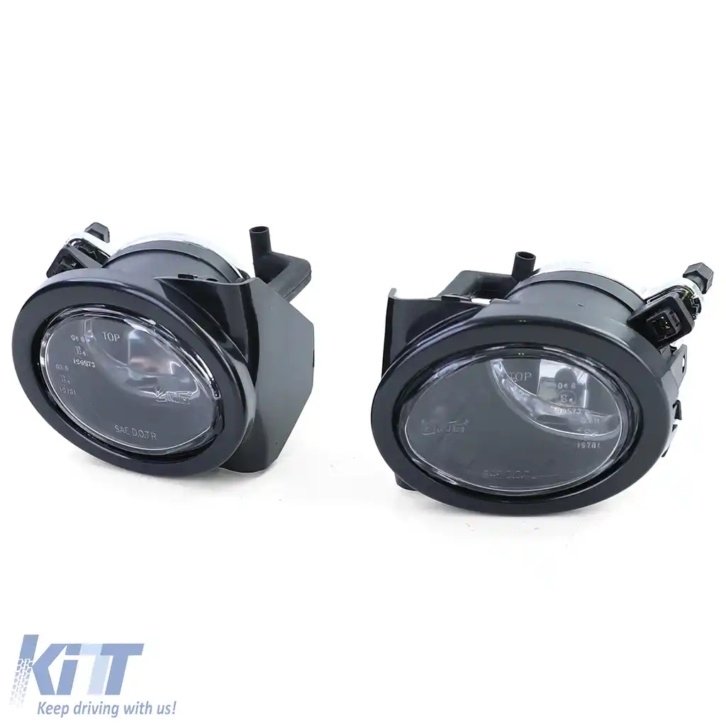 Set de proiectoare cu sticlă clară, potrivit pentru BMW E39 E46 cu bara M-image-6195075