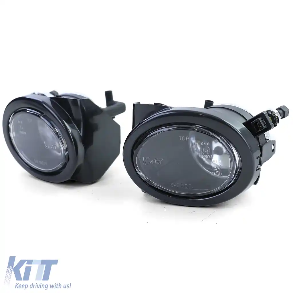 Set de proiectoare cu sticlă clară, potrivit pentru BMW E39 E46 cu bara M-image-6195077