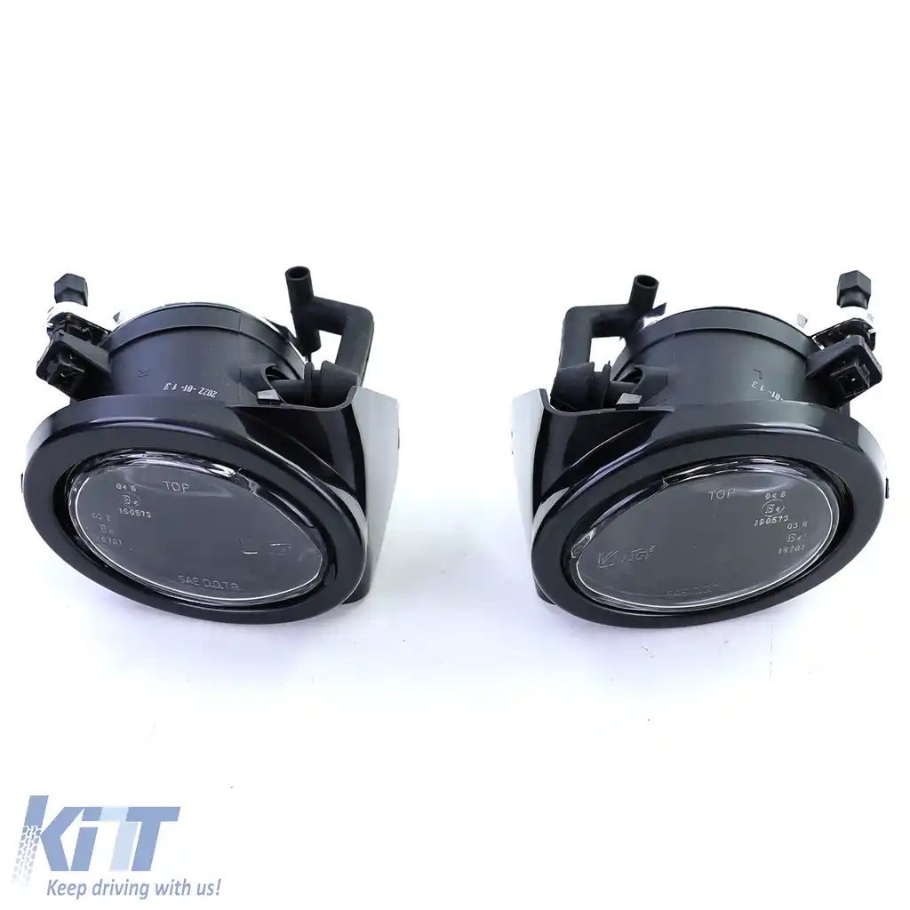 Set de proiectoare cu sticlă clară, potrivit pentru BMW E39 E46 cu bara M-image-6195078