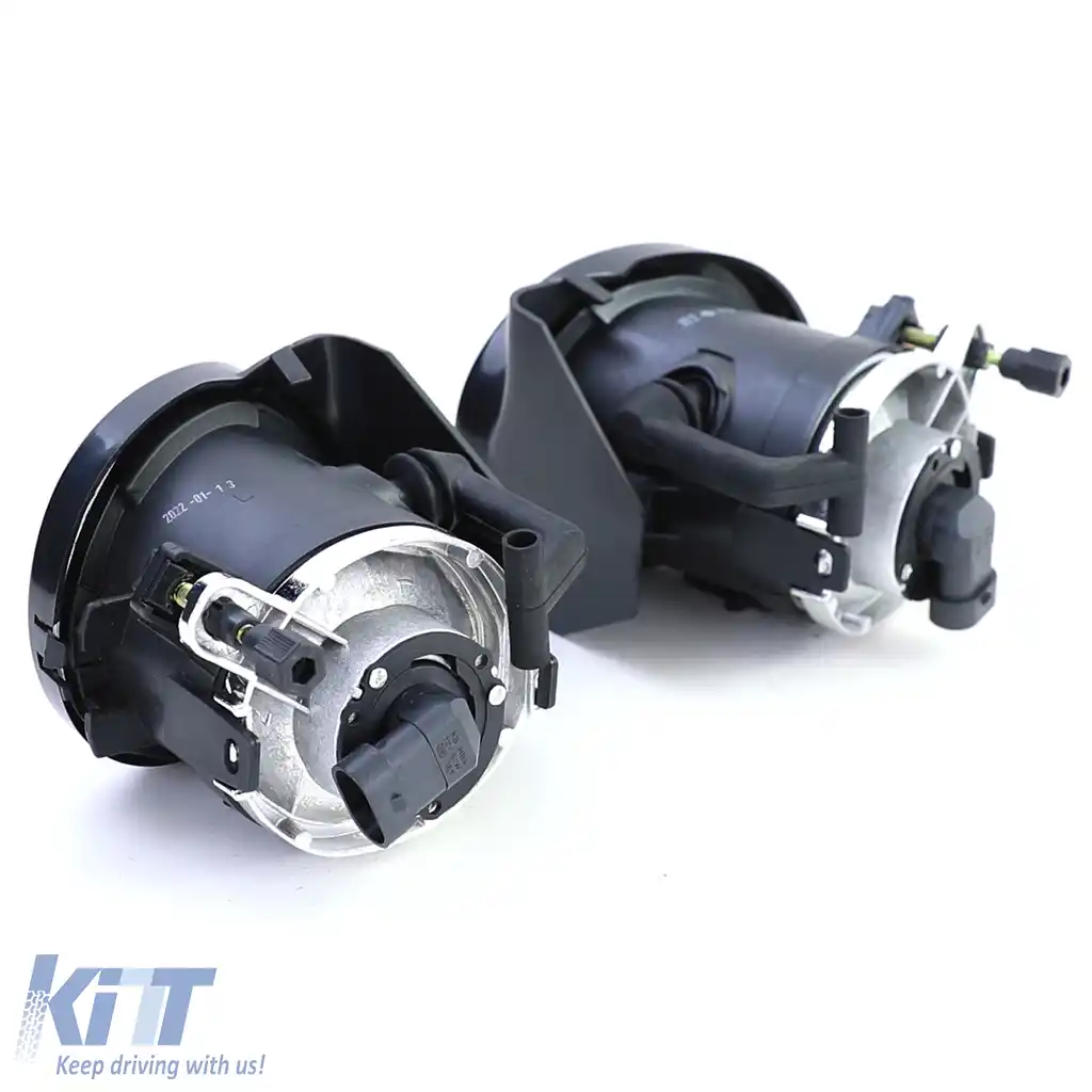 Set de proiectoare cu sticlă clară, potrivit pentru BMW E39 E46 cu bara M-image-6195080